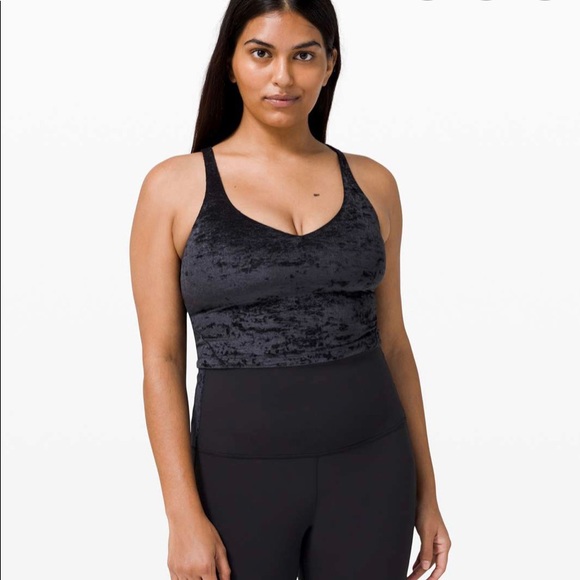 Lululemon Align crushed velvet tank black 6 NWT - Picture 5 of 6
